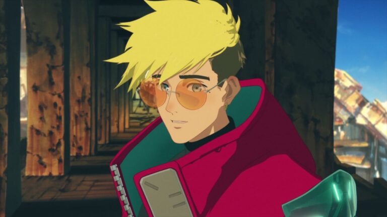 Vash in Trigun STAMPEDE