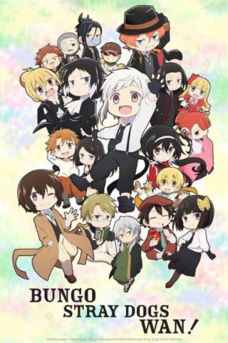 Bungo Stray Dogs Wan! cover poster