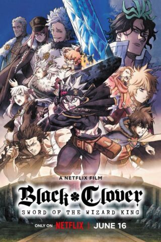 Black Clover Sword of the Wizard king cover